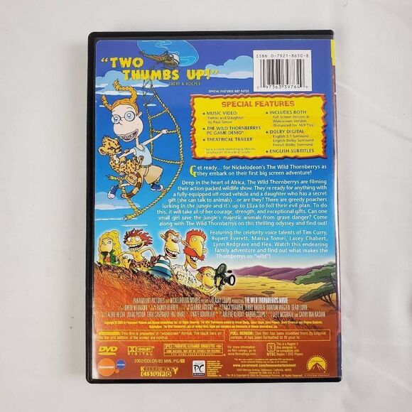The Wild Thornberrys Movie DVD - Picture 3 of 3